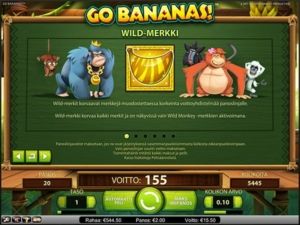 go-bananas-kolikkopeli-wild-merkki