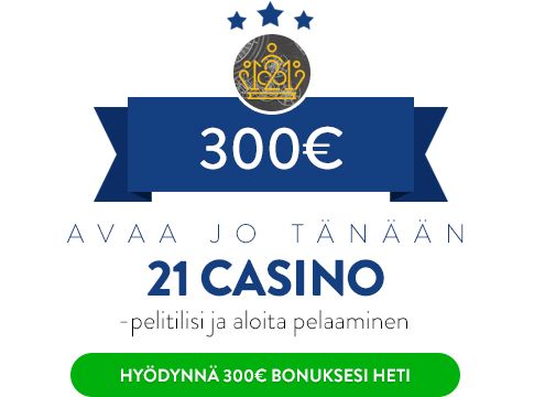 21 Casino bonus