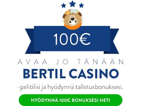 Bertil Casino bonus