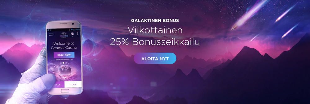 Genesis Casino viikottainen seikkailu