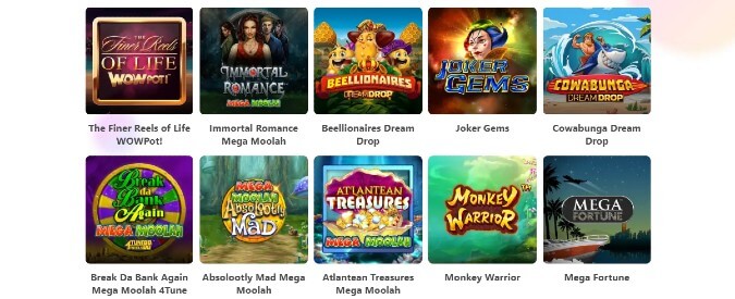 Dreamz Casino jättipotit