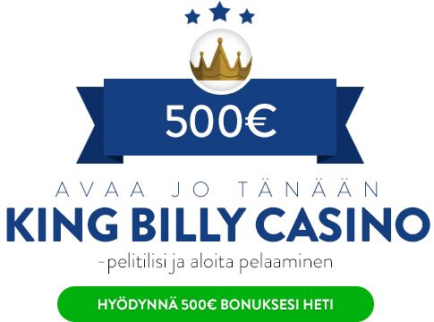 King Billy Casino bonus