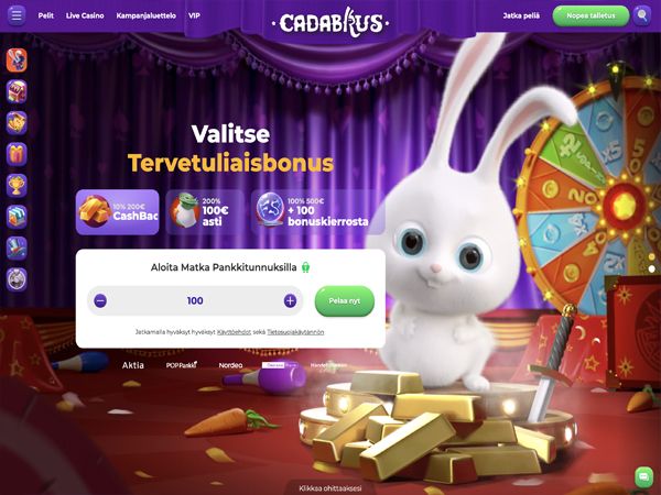 бонусы Cadabrus Casino