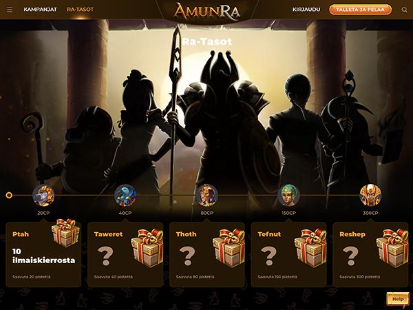 AmunRa Casino – 1000€ Bonus & kokemuksia 2021