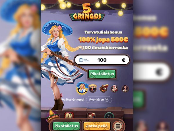 5gringos bonuses