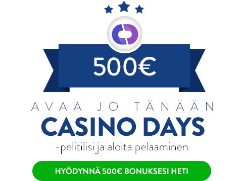 CasinoDays bonus