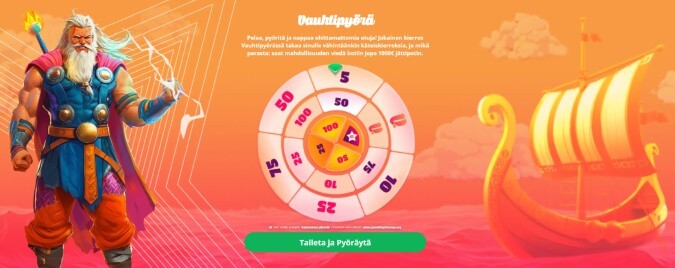 Vauhti Kasino vauhtipyörä