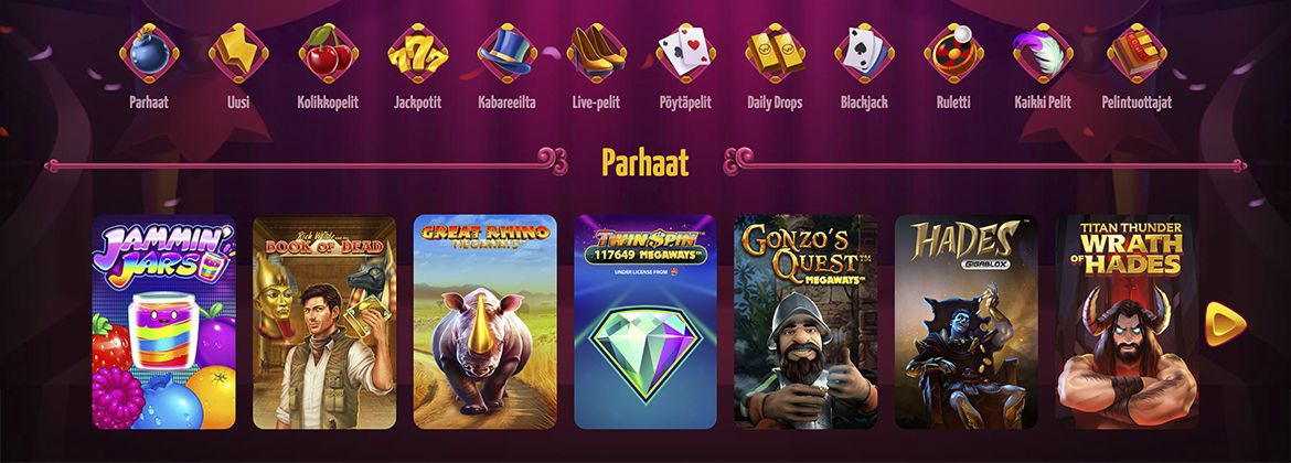 Winota Casino pelit