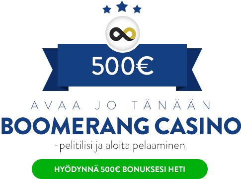 Boomerang Casino bonus