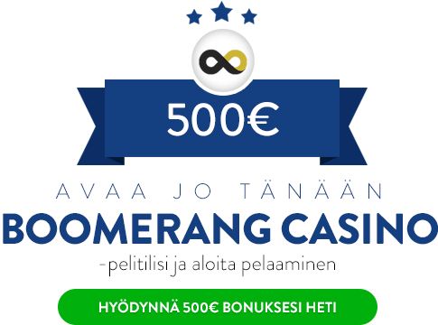 Boomerang Casino bonus