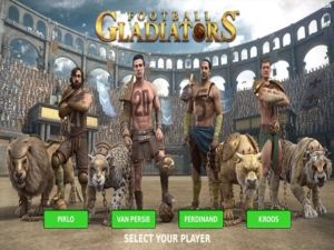 Football Gladiators hahmot