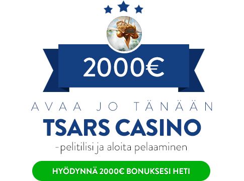Tsars Casino bonus