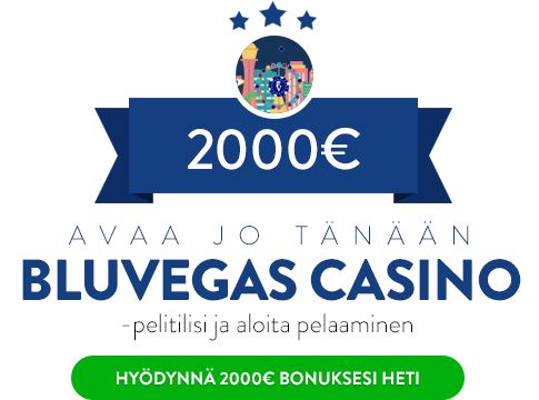 BluVegas casino bonus