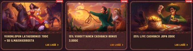 5Gringos Casino tarjoukset