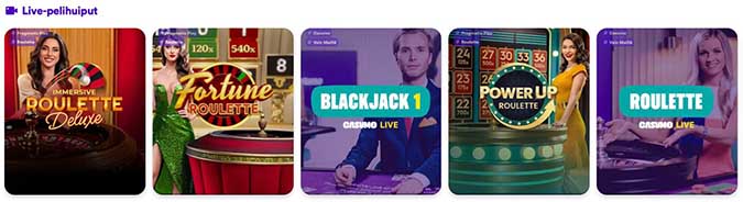 Casumo Casino Live Casino
