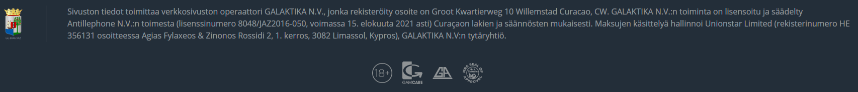 Jet Casino Lisenssi