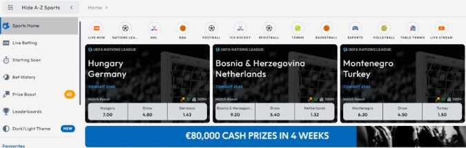 NordicBet vedonlyönti