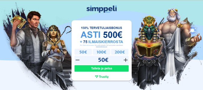 Simppeli Casino bonus