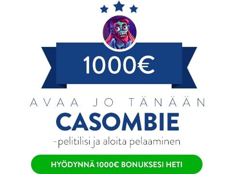 Casombie Casino bonus