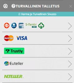 Karamba Casino talletuskeinot