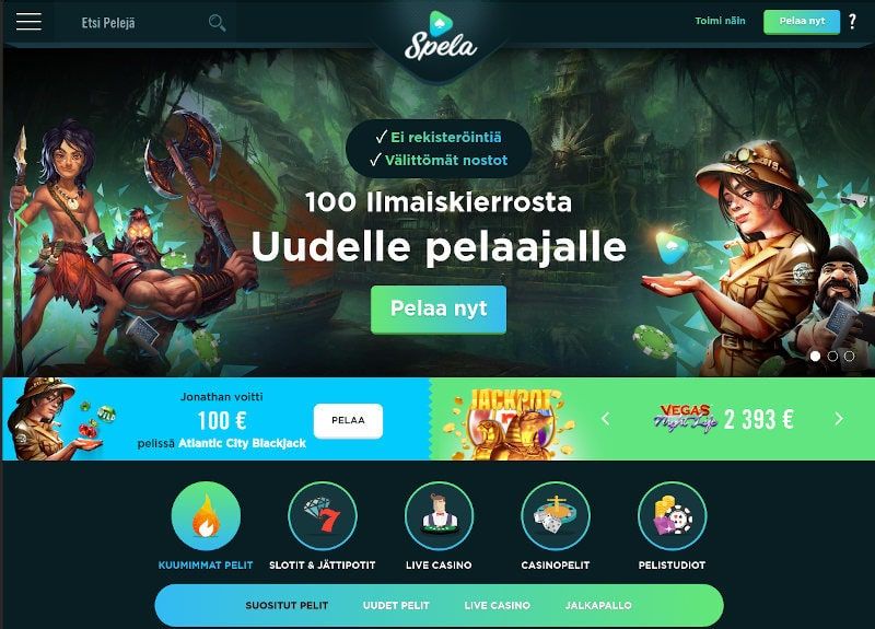 Spela Casino Käytettävyydestä