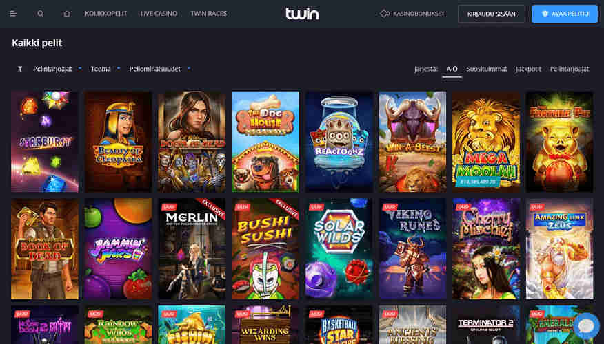 Twin Casino aula