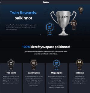 Twin Casino uskollisuuspalkinnot