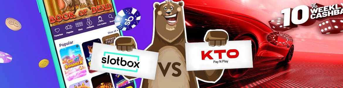 Slotbox casino vs KTO