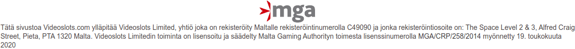 Videoslots Casino Lisenssi