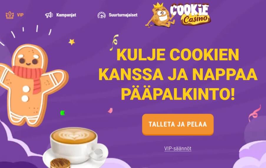 Cookie Casino bonus