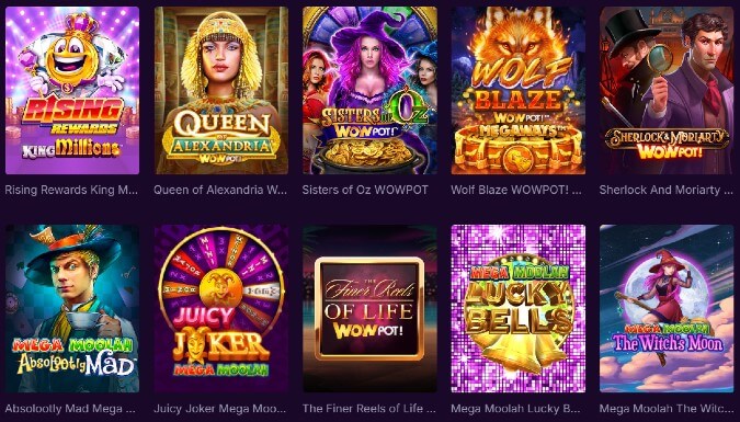 Kanuuna Kasinon jackpot-pelit