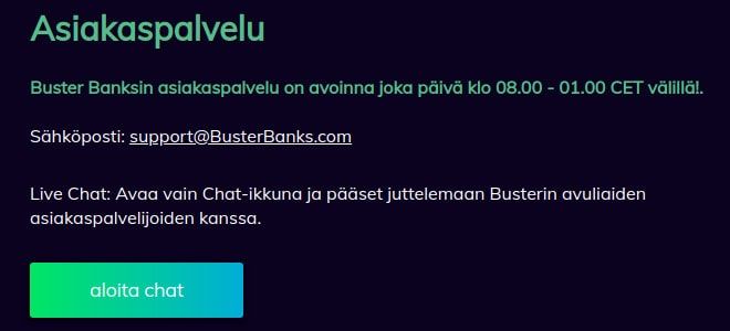 Buster Banks Casino aspa