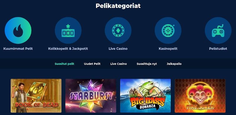 Casino Planet pelit