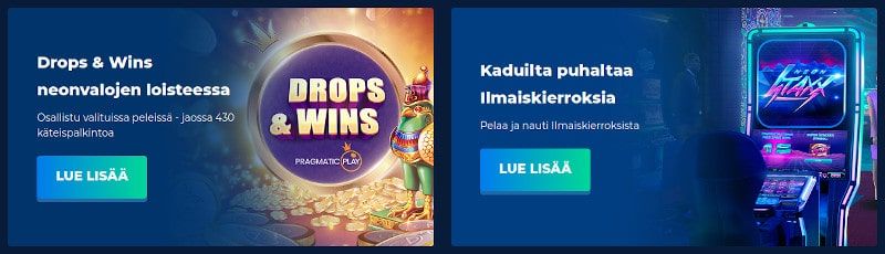 Casino Planet tarjoukset