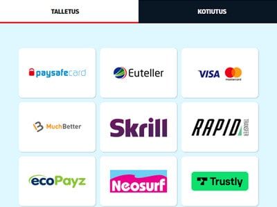 Lapilanders Casino talletus