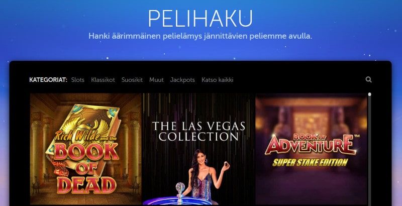 LuckyLouis Casino pelit