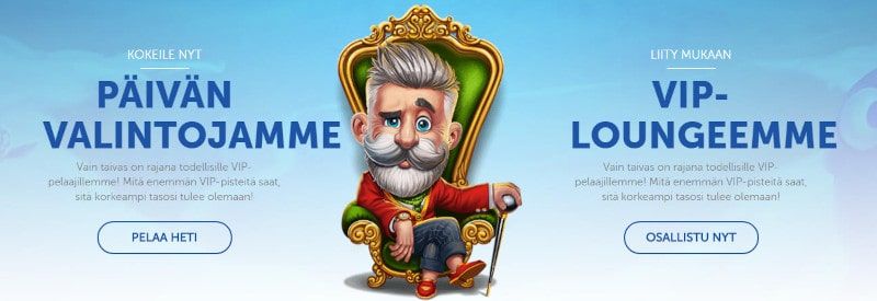 LuckyLouis Casino tarjoukset