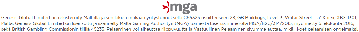 Spinit Casino lisenssi