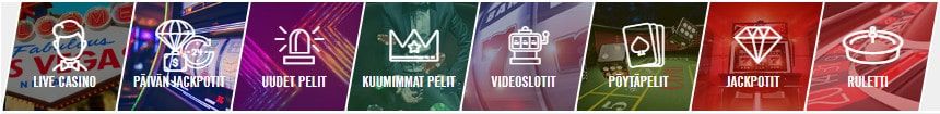 Vegas Hero Casino pelit