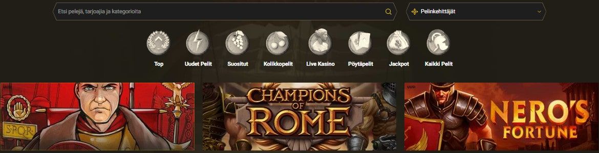 Casinoly Casino pelit