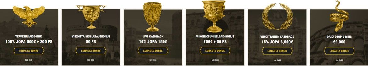 Casinoly Casino tarjoukset