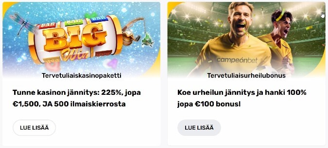 Cambpeonbet Casino bonus