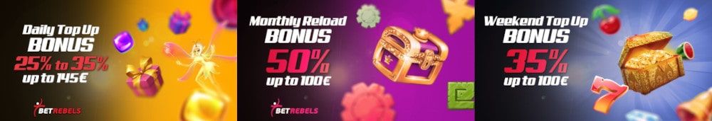 BetRebels Casino tarjoukset