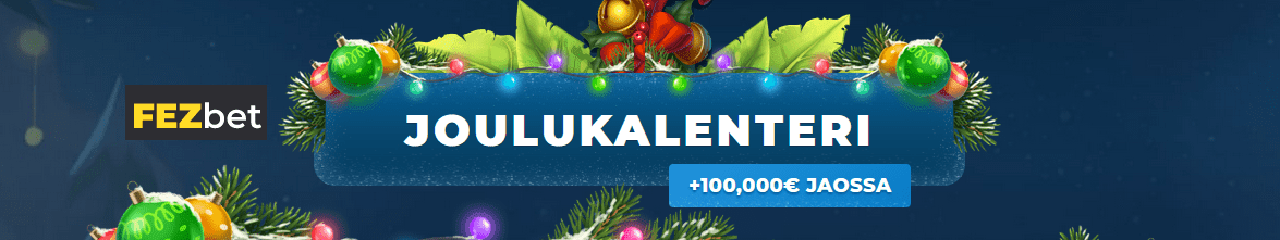 Fezbet casino joulukalenteri