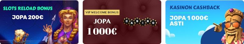 WallaceBet Casino tarjoukset