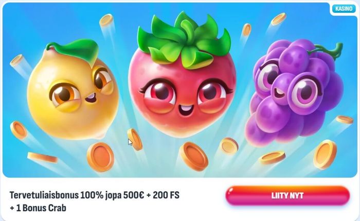 Nomini Casino bonus
