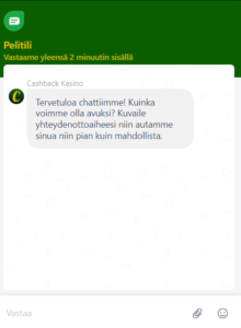 Cashback Kasino aspa