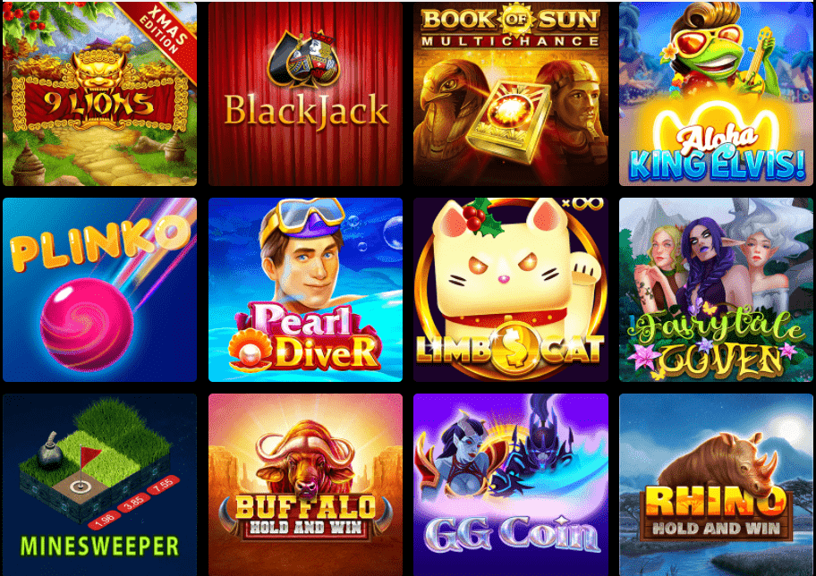 Spin Samurai Casino pelit