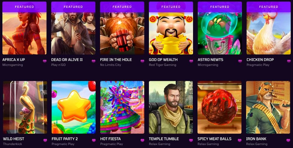 Buumi Casino pelit