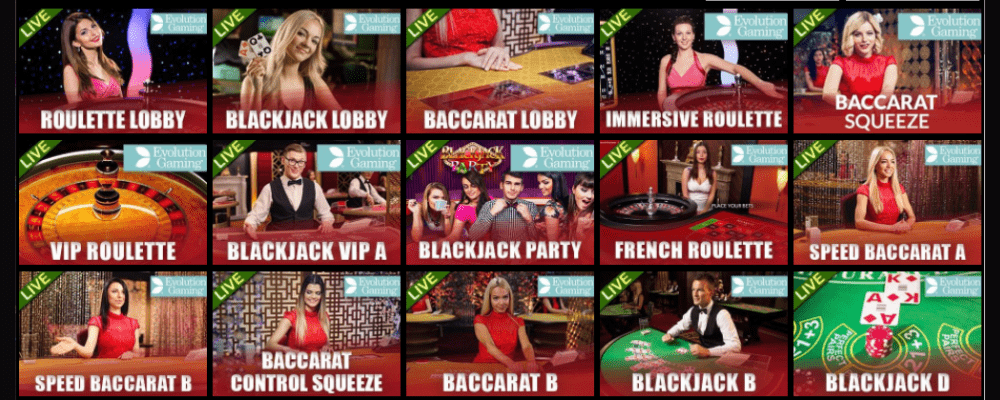 Dream Palace Casino live pelit